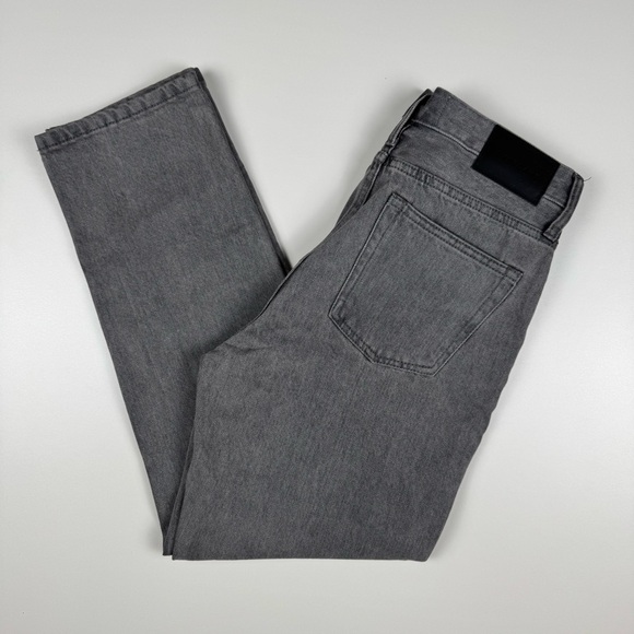 Everlane Denim - Everlane The 90s Cheeky Jeans Women’s Size 26 Crop Gray High Rise Denim NWT